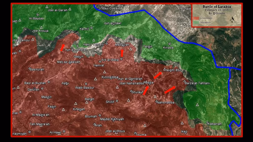 Lực lượng biệt kích Syria chuẩn bị đóng cửa biên giới Thổ Nhĩ Kỳ Latakia 