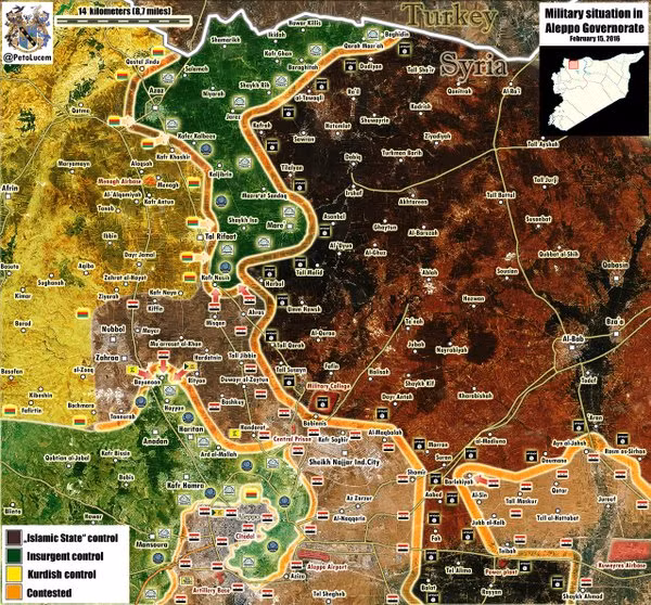 Quân đội Syria tấn công đánh chiếm làng Misqan
