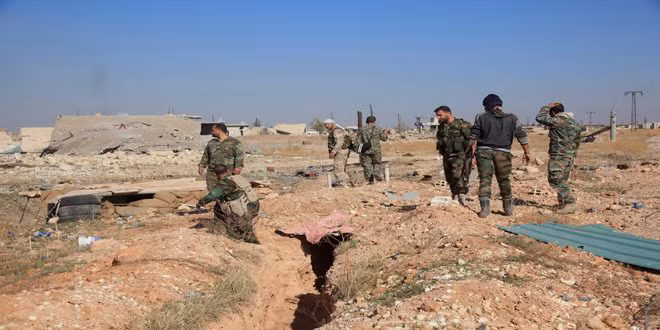 Tỉnh Daraa, quân đội Syria diệt hơn 20 phần tử khủng bố