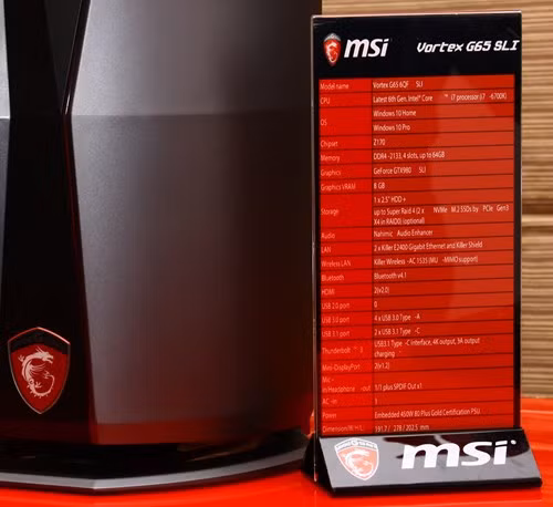 MSI khoe PC chuyên game sắp bán tại Việt Nam ảnh 4 MSI khoe PC chuyên game sắp bán tại Việt Nam ảnh 4