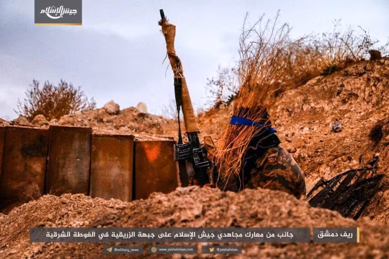 Quân đội Syria phản kích chọc thủng vòng vây tại ven Damascus ảnh 3