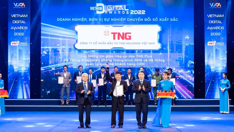 TNG Holdings Vietnam đạt giải doanh nghiệp chuyển đổi số xuất sắc