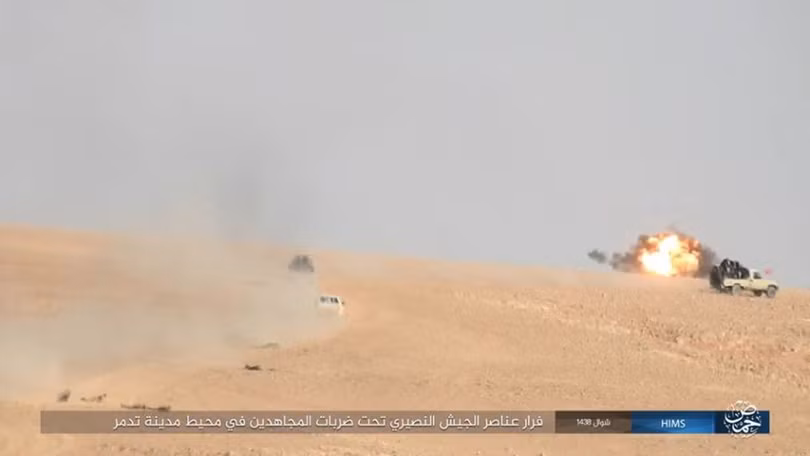IS ép phiến quân tử chiến tại Palmyra (video) ảnh 1