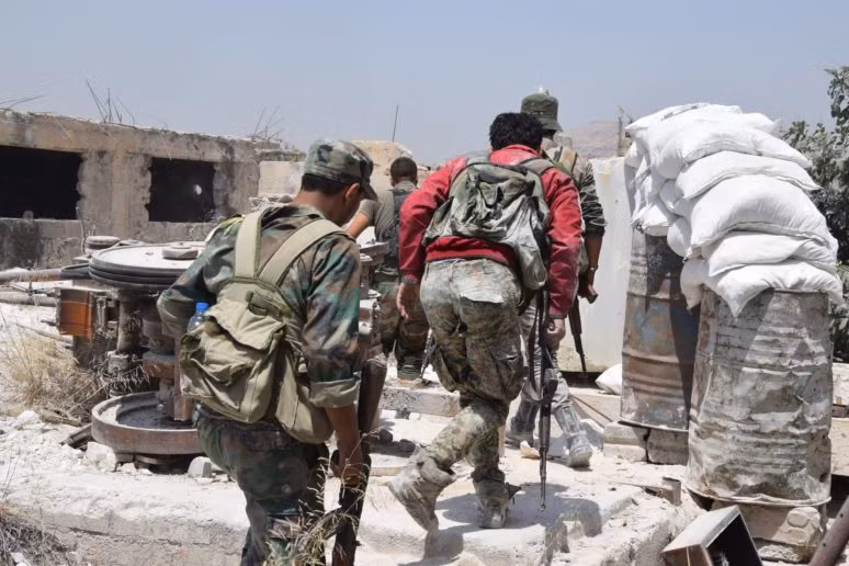 Quân đội Syria quyết thắng phe thánh chiến ngoại vi Damascus ảnh 9