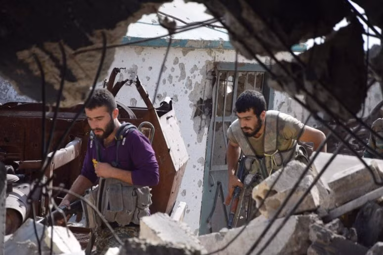 Quân đội Syria quyết thắng phe thánh chiến ngoại vi Damascus ảnh 8