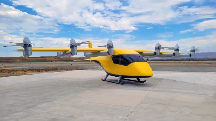 EVTOL Airtaxi tự hành 4 chỗ ngồi hoàn toàn bằng điện. Ảnh Wisk