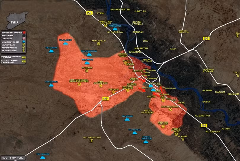Chảo lửa Deir Ezzor: Hơn 10.000 phiến quân IS mất mạng trước quân đội Syria ảnh 1