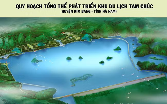Quy hoạch tổng thể phát triển Khu DLQG Tam Chúc, tỉnh Hà Nam đến năm 2030 (Nguồn: Internet)