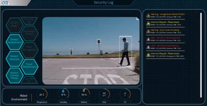 Robot an ninh tự động của Singapore: Vừa tuần tra mặt đất lại vừa biết điều khiển UAV để quan sát từ trên không - Ảnh 3.