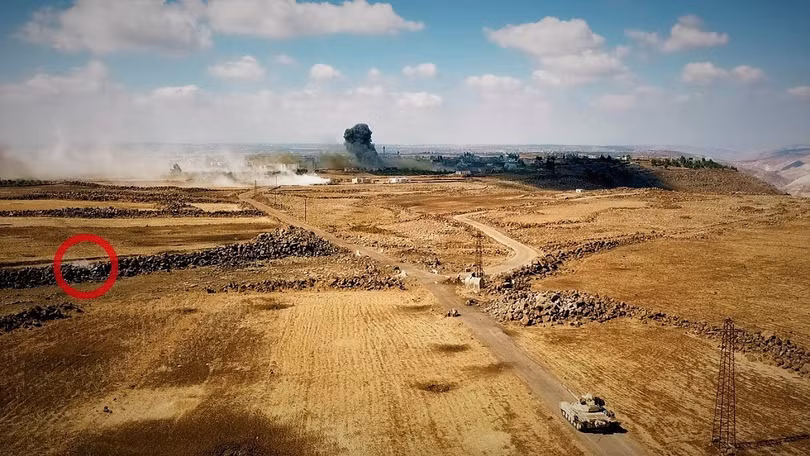 Quân đội Syria tiến công trên chiến trường Daraa. Ảnh minh họa video ANNANews