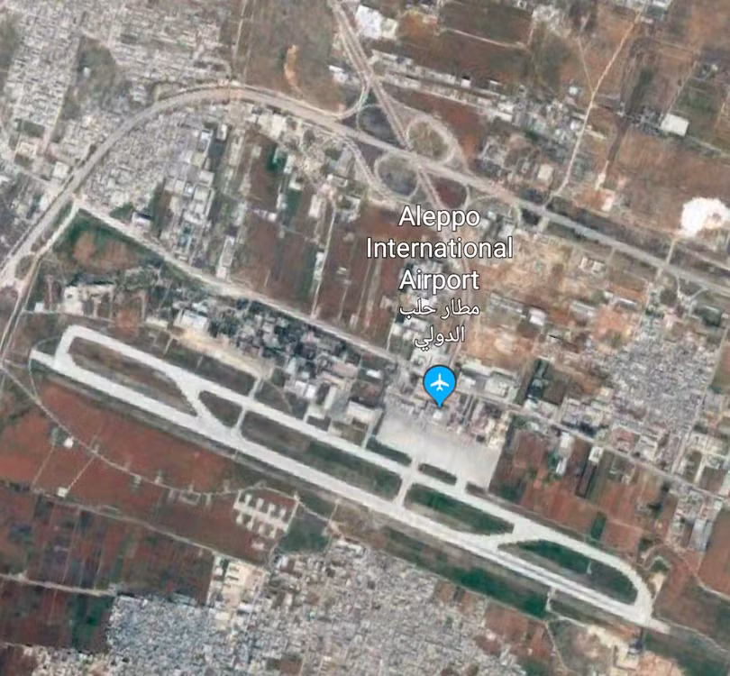 Không quân Israel không kích lực lượng, được cho là IRGC Iran trong căn cứ không quân, sân bay quốc tế Aleppo. Ảnh South Front Không quân Israel không kích lực lượng, được cho là IRGC Iran trong căn cứ không quân, sân bay quốc tế Aleppo. Ảnh South Front