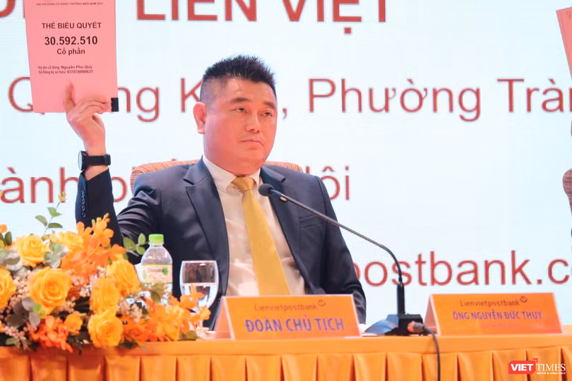 Ông Nguyễn Đức Thụy - Chủ tịch HĐQT LienVietPostBank Ông Nguyễn Đức Thụy - Chủ tịch HĐQT LienVietPostBank