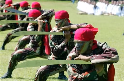 Bí mật lực lượng đặc nhiệm Indonesia KOPASSUS ảnh 7 Bí mật lực lượng đặc nhiệm Indonesia KOPASSUS ảnh 7