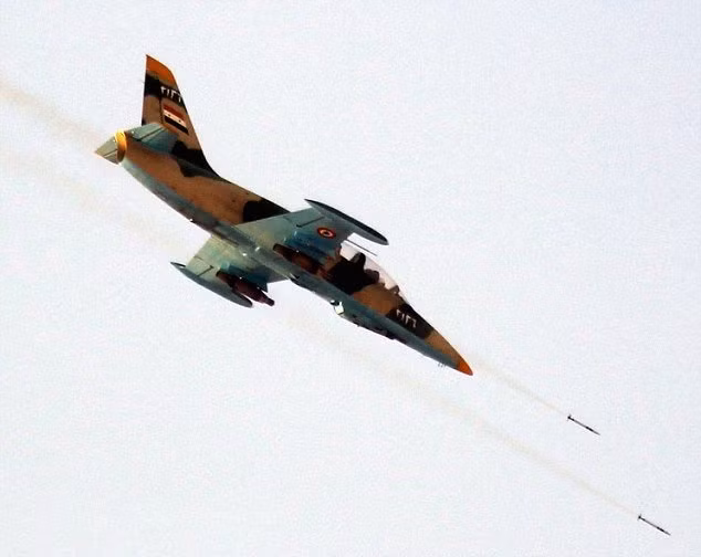 Không quân Syria tấn công (ảnh minh họa)