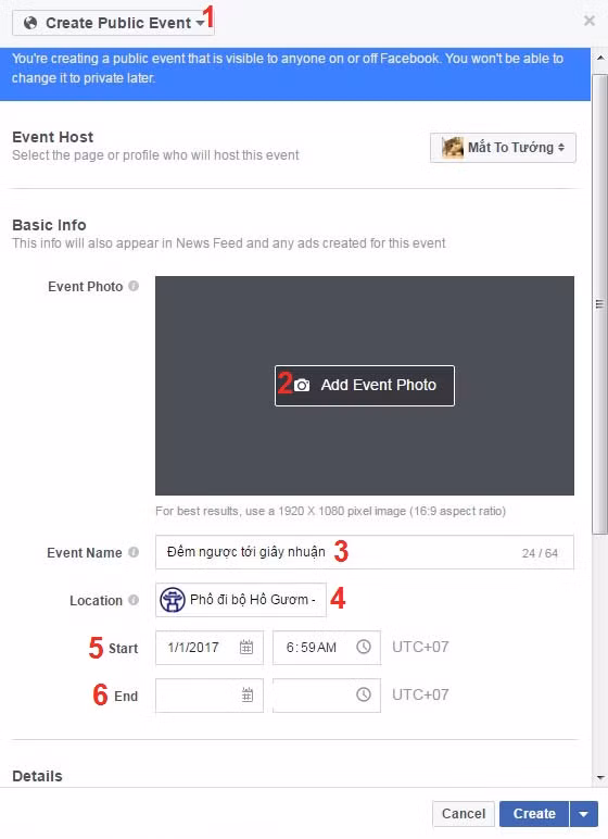 Mách bạn cách tạo sự kiện Facebook để lên kế hoạch tụ tập ảnh 3 Mách bạn cách tạo sự kiện Facebook để lên kế hoạch tụ tập ảnh 3