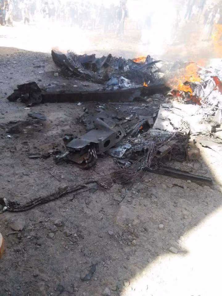Houthi Forces Downed U.S. MQ-9 Reaper Over Yemeni Capital (Photos, Video) Houthi Forces Downed U.S. MQ-9 Reaper Over Yemeni Capital (Photos, Video)