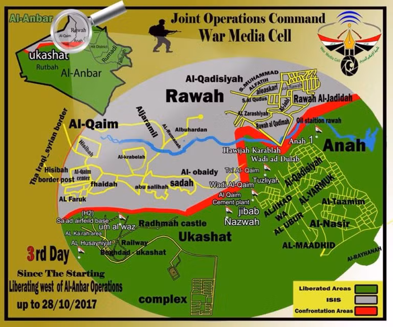 IS thua liểng xiểng, bị quân đội Iraq quét sạch khỏi 21.000 km2 lãnh thổ ảnh 1
