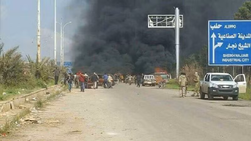 Vụ khủng bố kinh hoàng phía tây Aleppo