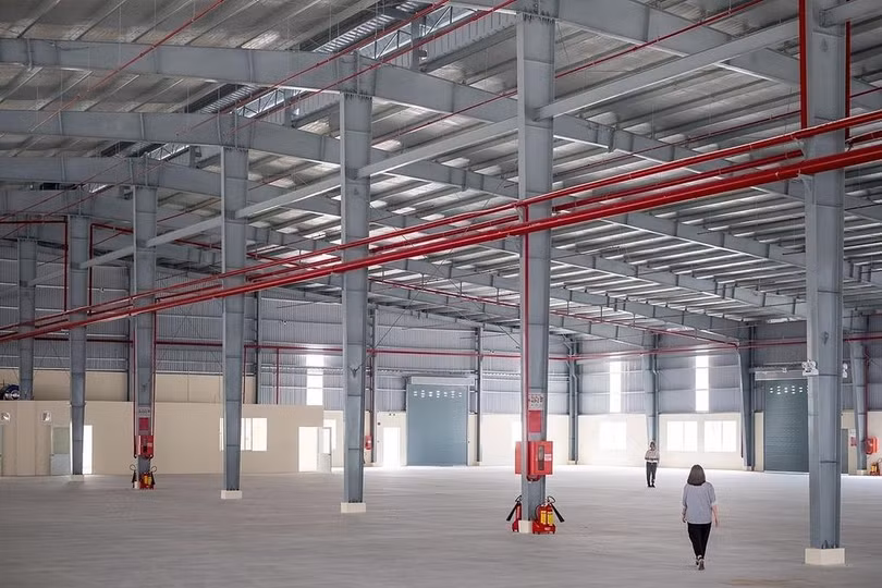 Nhà xưởng xây sẵn của BW Industrial tại Bình Dương. Ảnh: WSJ.