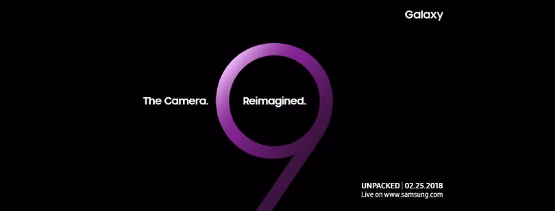 Sự kiện ra mắt Galaxy S9/S9 Plus dự kiến bắt đầu vào 12:00 trưa ngày 25/2, theo giờ Việt Nam