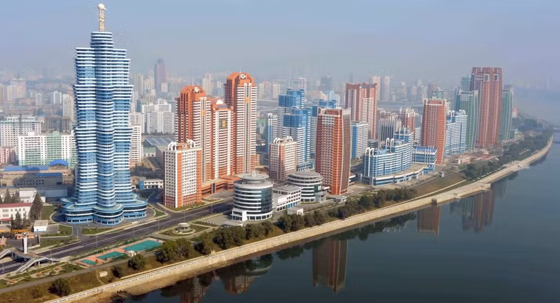 Một góc thủ đô Bình Nhưỡng