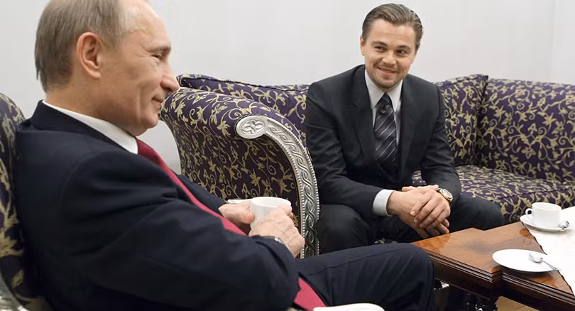 Ông Putin và diễn viên DiCaprio
