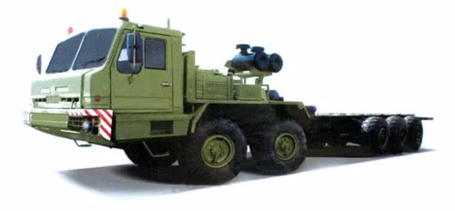 Khung gầm BAZ-69096 của các xe trong hệ thống S-500 (fotki.yandex.ru)
