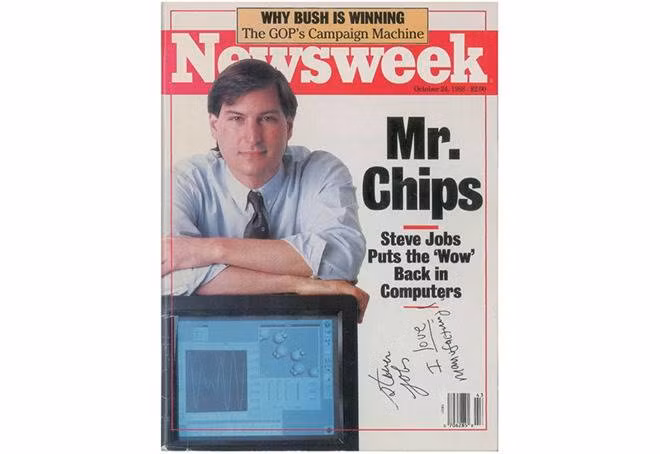 Trang bìa của tạp chí Newsweek ngày 24/10/1988
