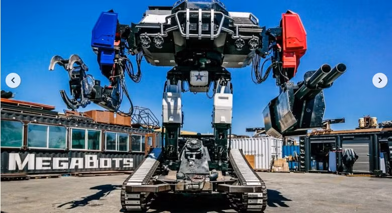 Người máy chiến binh Eagle Prime của Công ty MegaBots 