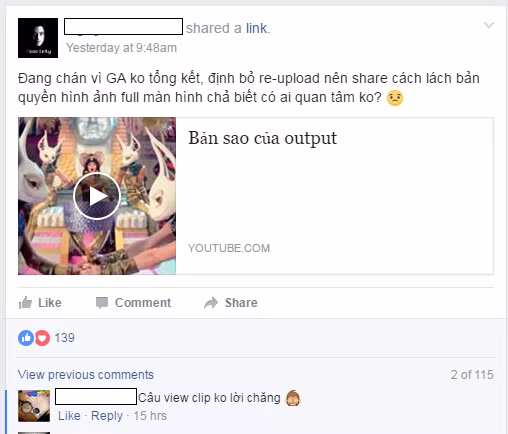 Không khó kiếm những trang chia sẻ cách lách bản quyền, reup nội dung YouTube để trục lợi.