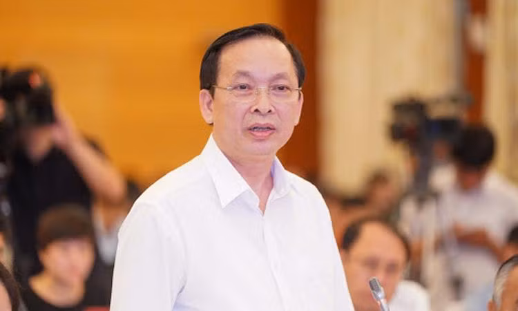 Ông Đào Minh Tú chia sẻ tại một hội nghị hồi tháng 6/2020. Ảnh: VGP. Ông Đào Minh Tú chia sẻ tại một hội nghị hồi tháng 6/2020. Ảnh: VGP.