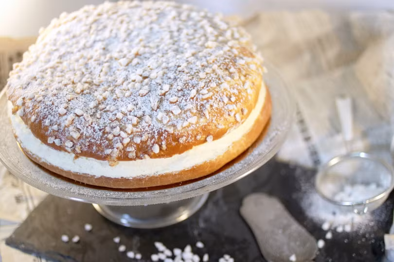 Bánh tarte Tropezienne. Ảnh: Les Gourmandises De Amela