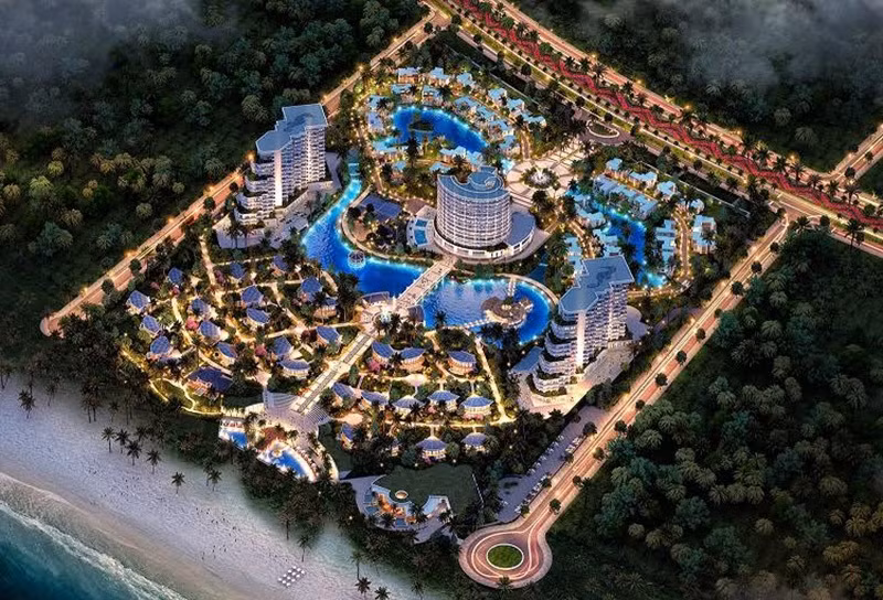 Phối cảnh dự án Nha Trang Seahorse Resort&Spa (Nguồn: Internet)