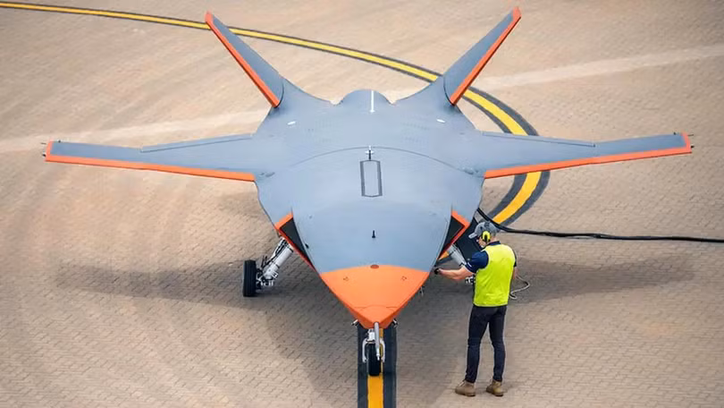 Máy bay không người lái MQ-28 Ghost Bat không quân Úc. Ảnh The Drive