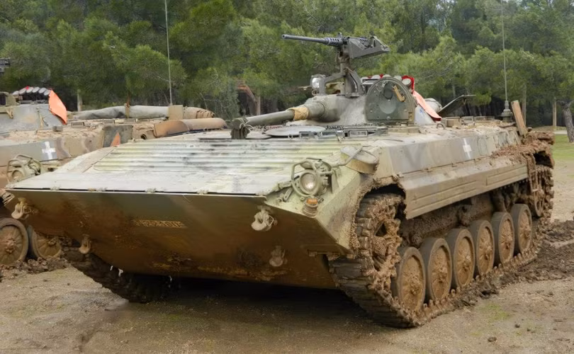 BMP-1 của quân đội Hy Lạp. Ảnh Military Ukraine.