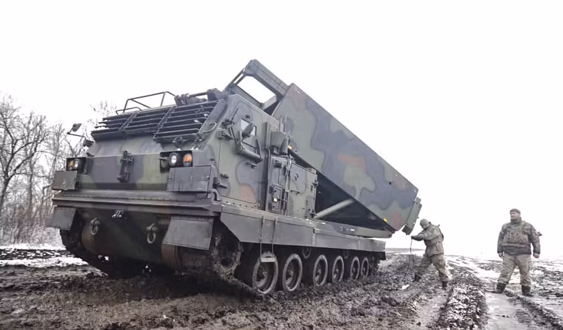 MARS II của Lực lượng Vũ trang Ukraine. Tháng 11/2022. Ảnh: Roman Chop MARS II của Lực lượng Vũ trang Ukraine. Tháng 11/2022. Ảnh: Roman Chop