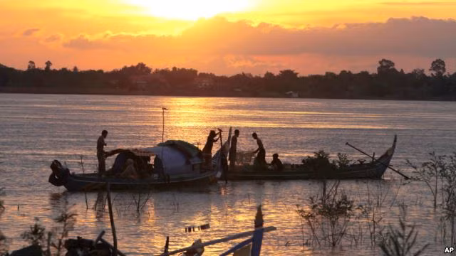 Sông Mekong đã bị ảnh hưởng nặng nề do việc xây dựng của Trung Quốc ở đầu nguồn