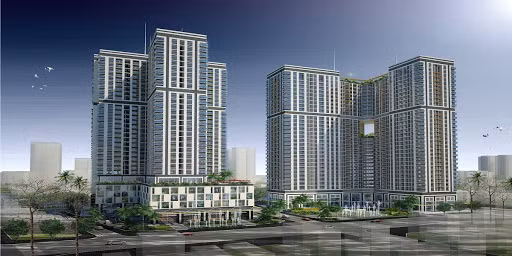 Phối cảnh dự án Chung cư - Nguyễn Kim B do Resco làm chủ đầu tư (Nguồn: Resco)
