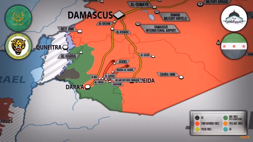 Tổng quan tình hình chiến trường Daraa ngày 29.06.2018 theo South Front