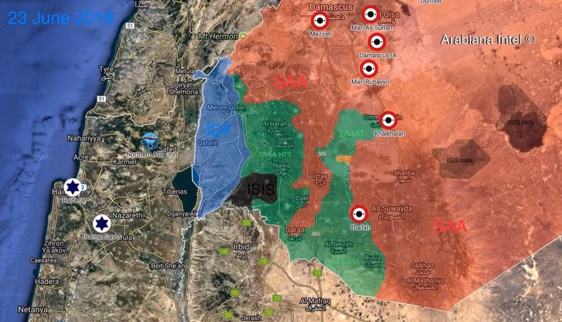 Quân đội Syria vây chặt thị trấn quân nổi dậy, không quân Nga dội bom thị uy ảnh 1