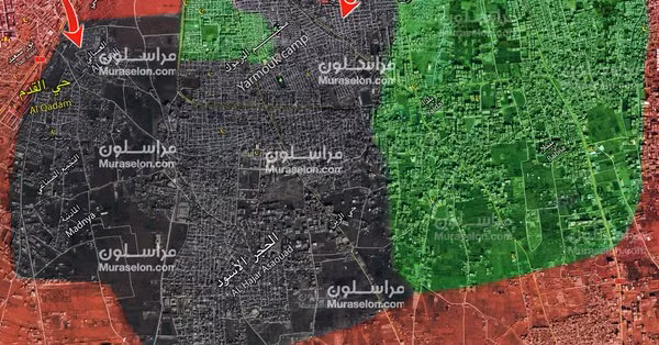Pháo binh Syria dội lửa, IS cố thủ ngoại vi Damascus đầu hàng ảnh 2