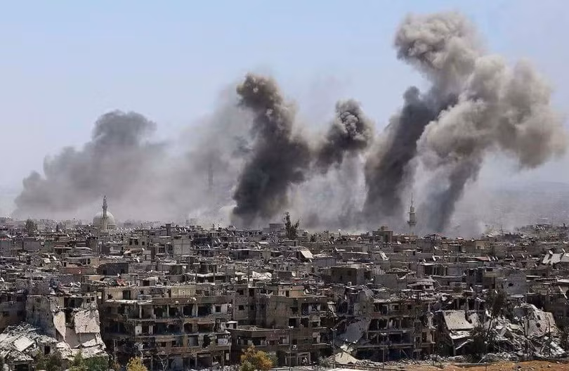Cuộc chiến tàn khốc trong tử địa nam Damascus, Syria ảnh 4