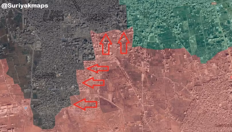 Quân đội Syria bị IS cầm chân tại chảo lửa ven Damascus ảnh 1