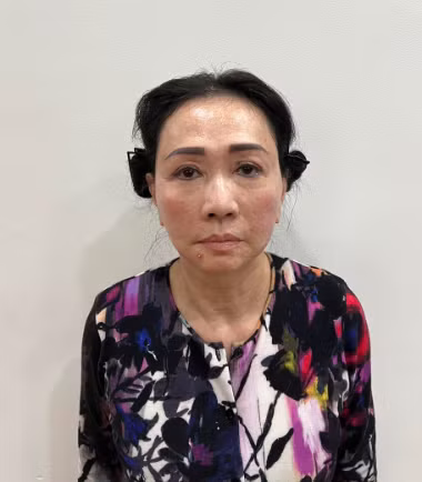 Bà Trương Mỹ Lan - Chủ tịch Tập đoàn Vạn Thịnh Phát (Ảnh: Bộ Công An)