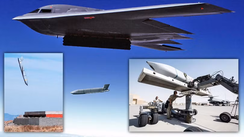 Northrop Grumman tiếp tục hiện đại hóa B-2 Spirit với tích hợp JASSM-ER. Ảnh The Drive. Northrop Grumman tiếp tục hiện đại hóa B-2 Spirit với tích hợp JASSM-ER. Ảnh The Drive.