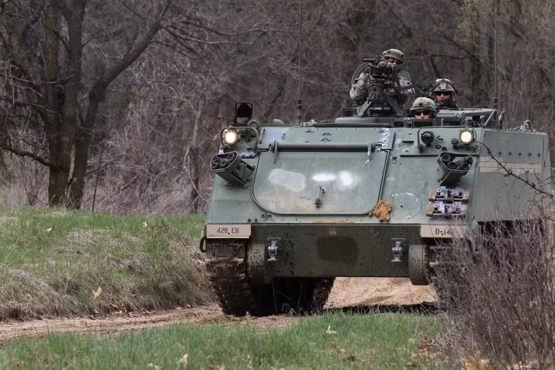 Xe thiết giáp M113A3. Ảnh Military Ukraine
