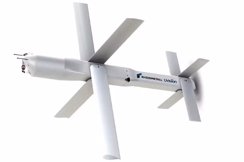 Rheinmetall UVision HERO 120 Loitering Munition. Ảnh Military Leak