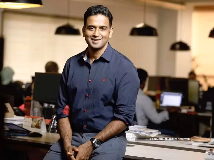 Nithin Kamath được biết tới là tỉ phú tự thân trẻ nhất Ấn Độ (Ảnh: The Economic Times) Nithin Kamath được biết tới là tỉ phú tự thân trẻ nhất Ấn Độ (Ảnh: The Economic Times)