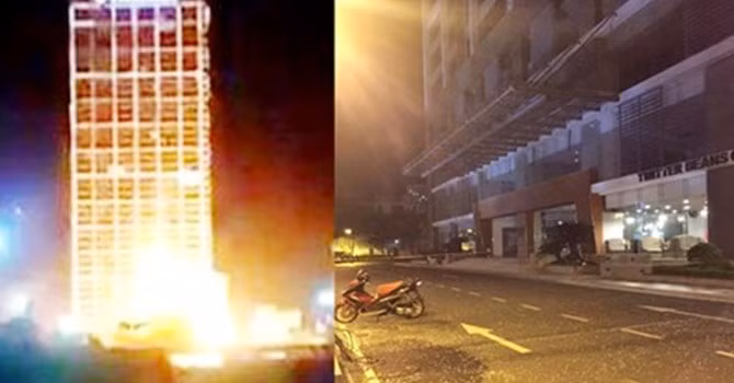 Hà Nội: Cao ốc 40 tầng chập điện nổ như bom, dân bỏ chạy