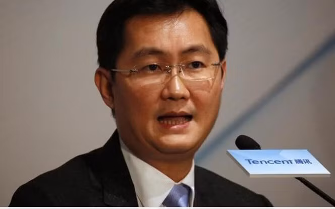 Nhà sáng lập kiêm Chủ tịch Tencent, ông Ma Huateng ẢNH: REUTERS